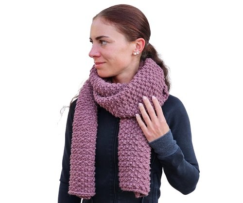 Blog-Inhaltsbild für 'Kostenlose Strickanleitung für einen Herbstschal'